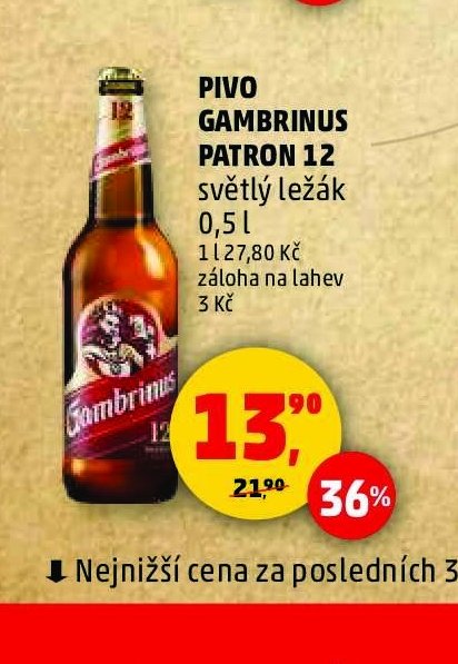 Gambrinus Patron 12