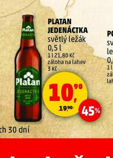 Platan jedenáctka