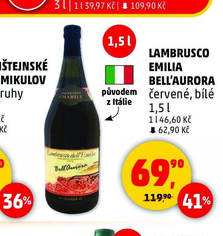 LAMBRUSCO EMILIA BELL'AURORA - Penny Market akcniletaky.com