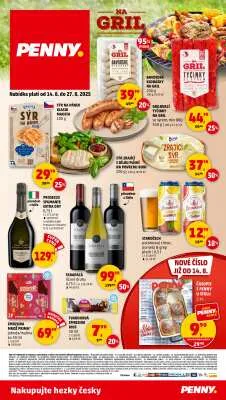 akční leták Penny Market 14.8.2025-27.8.2025