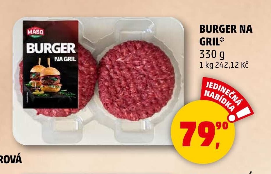 BURGER NA GRIL