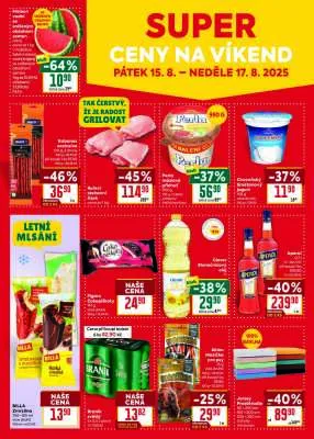 akční leták BILLA 13.8.2025-19.8.2025
