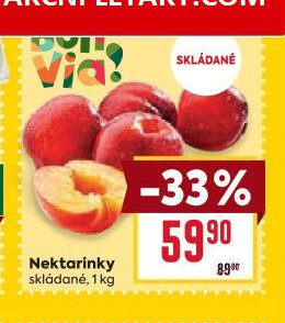 Nektarinky skládané
