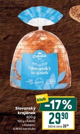 Chléb Slovanský krajánek Odkolek
