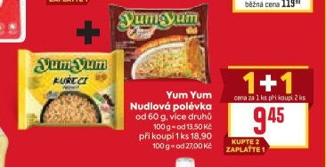 Instantní polévka YumYum