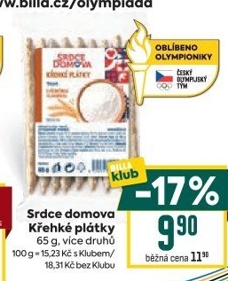 Křehké plátky Srdce Domova