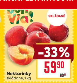 Nektarinky Billa Bonvia