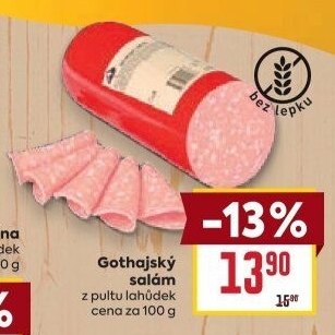 Salám Gothaj Kostelecké uzeniny