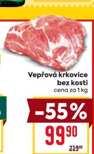 Vepřová krkovice bez kosti