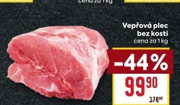 Vepřová plec bez kosti