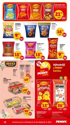akční leták Penny Market 14.8.2025-20.8.2025