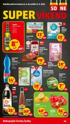 akční leták Penny Market 14.8.2025-20.8.2025