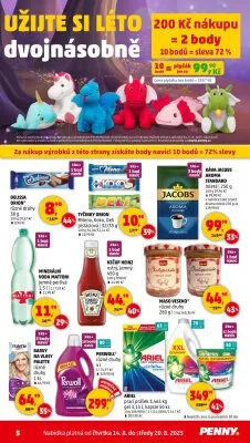 akční leták Penny Market 14.8.2025-20.8.2025