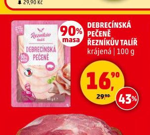 Debrecínská pečeně Řezníkův talíř