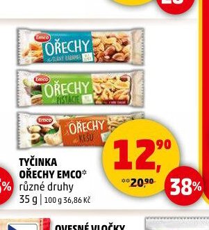 Tyčinka ořechy Emco