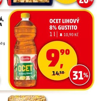 OCET LIHOVÝ 8% GUSTITO