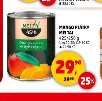 MANGO PLÁTKY MEI TAI