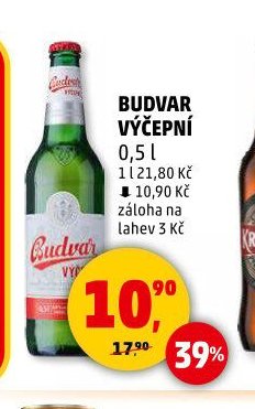 Budvar výčepní