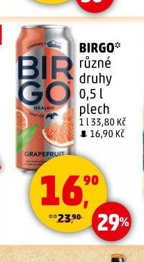 Birgo* různé druhy plech