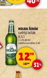 Holba Šerák světlý ležák