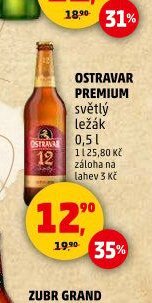 Ostravar Premium světlý ležák