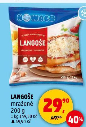 Langoše mražené Nowaco