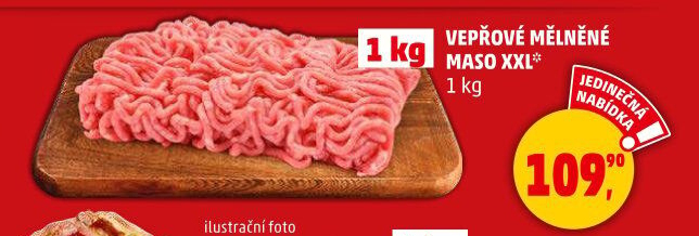 Maso mleté vepřové