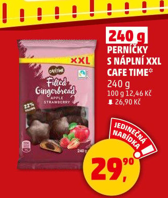 Perníčky plněné Café time
