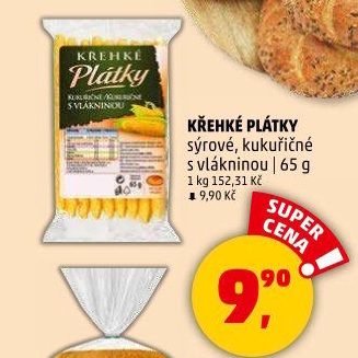 Plátky křehké