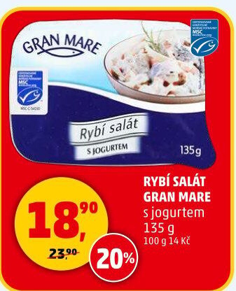 Salát rybí s jogurtem Gran Mare