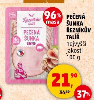 Šunka pečená nejvyšší jakosti Řezníkův talíř