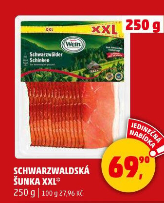 Šunka schwarzwaldská Wein