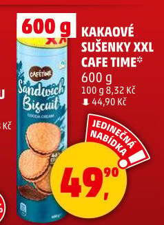 Sušenky slepované Café time