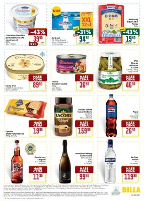 akční leták BILLA 13.8.2025-19.8.2025