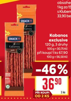Kabanos Exclusiv Snack !t Tarczyński