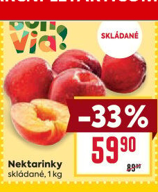 Nektarinky Billa Bonvia