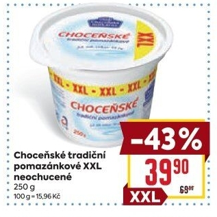 Tradiční pomazánkové Choceňské