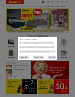 akční leták bauMax 13.8.2025-19.8.2025