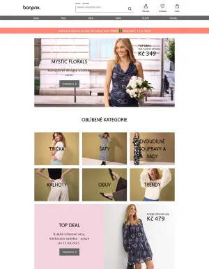 akční leták Bonprix 13.8.2025-19.8.2025