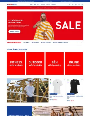 akční leták Intersport 13.8.2025-19.8.2025