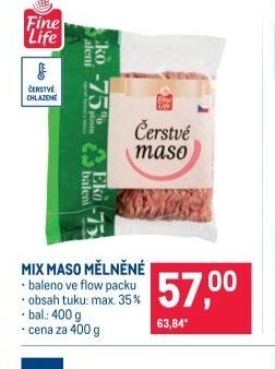 Mix maso mělněné