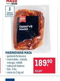 Marinovaná masa