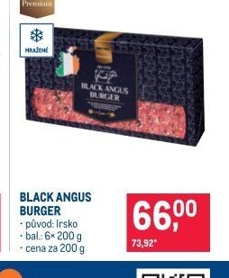 Black Angus burger