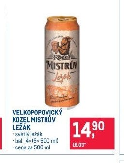 VELKOPOPOVICKÝ KOZEL MISTRŮV LEŽÁK