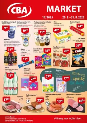 akční leták CBA 20.8.2025-31.8.2025