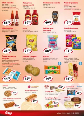 akční leták CBA 20.8.2025-31.8.2025