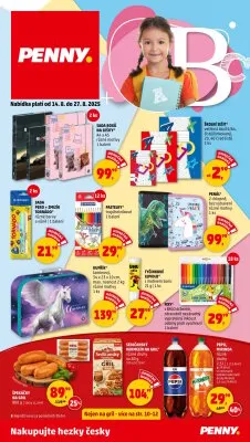 akční leták Penny Market 14.8.2025-27.8.2025