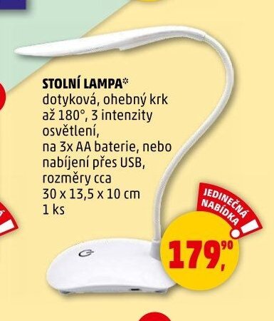 STOLNÍ LAMPA*