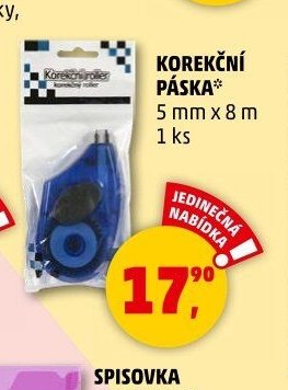 KOREKČNÍ PÁSKA*