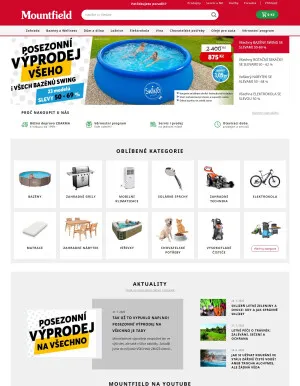 akční leták Mountfield 13.8.2025-19.8.2025